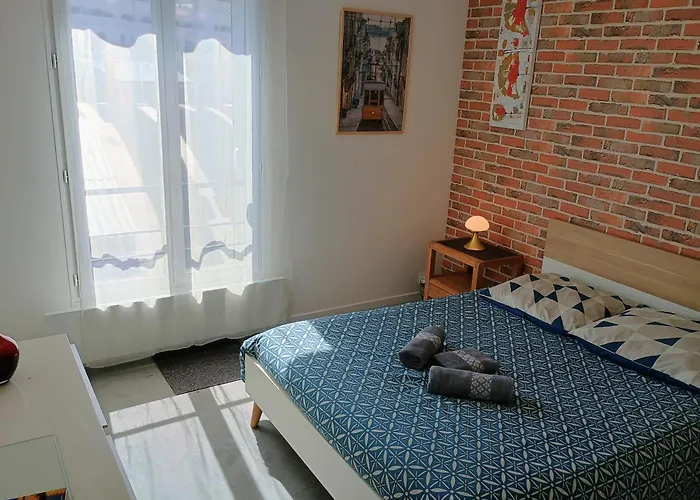 Paris Appartement 65M2 4 Beds Subway Station 13 And 14